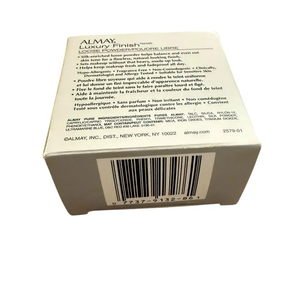 Almay Luxury Finish Loose Powder All Skin Types 1.25 oz Translucent